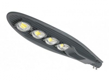 LED Street Light Fixture, 124 COB LEDs