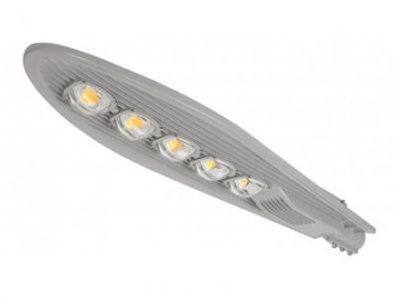 LED Street Light Fixture, 124 COB LEDs