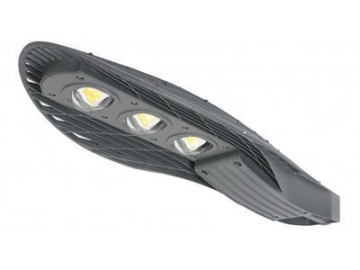 LED Street Light Fixture, 125 COB LEDs