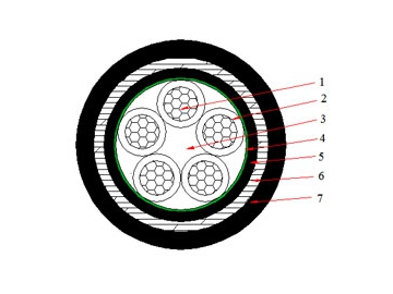 0.6/1 kV NAYBY Cable (AL/PVC/STA/PVC)