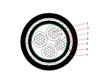 0.6/1 kV NAYBY Cable (AL/PVC/STA/PVC)