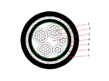 0.6/1 kV NAYBY Cable (AL/PVC/STA/PVC)