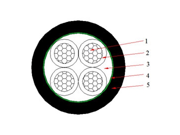 0.6/1 kV NAYY Cable(AL/PVC/PVC)