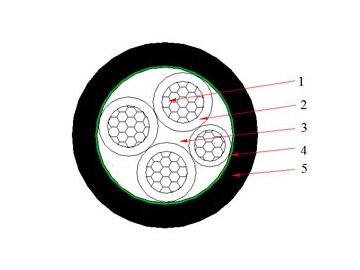 0.6/1 kV NAYY Cable(AL/PVC/PVC)