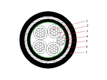 0.6/1 kV NYBY Cable(CU/PVC/STA/PVC)