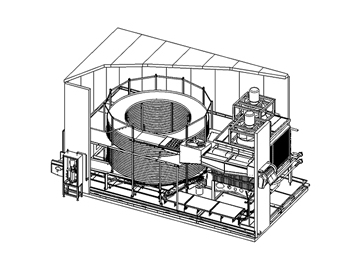 Self Stacking Spiral Freezer