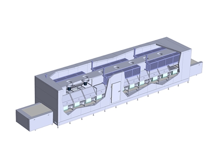 Impingement Band Tunnel Freezer