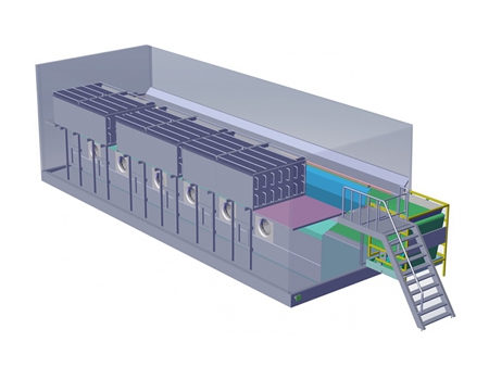 Fluidized Tunnel Freezer