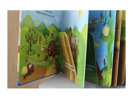 Board Book Pages Pasting & Glue Binding Line (2 side of board gluing without pull tab area)