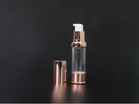 Plastic Airless Pump Bottle, 5ml~80ml AS Bottle, PP Bottle