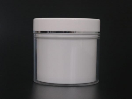 50g~280g Plastic Jar, Double Wall Polystyrene Jar