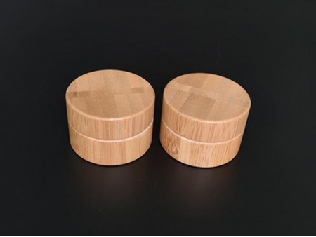 5g~50g Plastic Jar, PP Lined Bamboo Jar