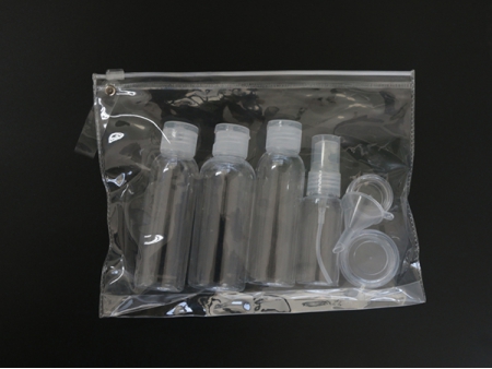 Plastic Travel Bottle Set