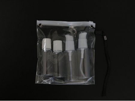 Plastic Travel Bottle Set