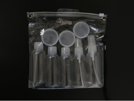 Plastic Travel Bottle Set