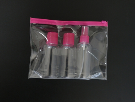 Plastic Travel Bottle Set