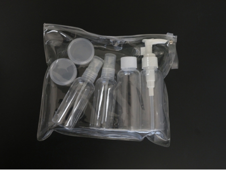 Plastic Travel Bottle Set