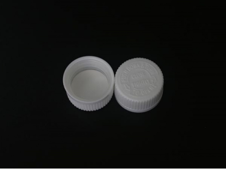 Child Resistant plastic cap, 18mm~38mm PP Cap