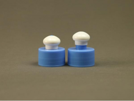 Push Pull Plastic Closure, 18mm~28mm HDPE/PP Cap