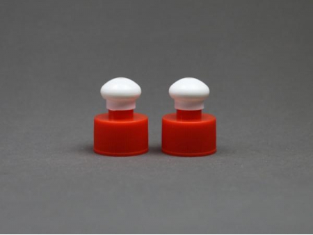 Push Pull Plastic Closure, 18mm~28mm HDPE/PP Cap