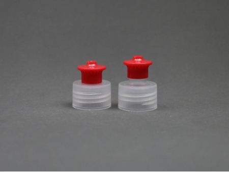 Push Pull Plastic Closure, 18mm~28mm HDPE/PP Cap