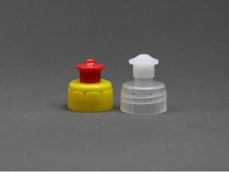 Push Pull Plastic Closure, 18mm~28mm HDPE/PP Cap