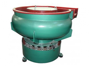 Curved Bowl Vibratory Polishing Machine