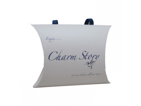 Folding Pillow Box, Custom Printed Cardboard Box
