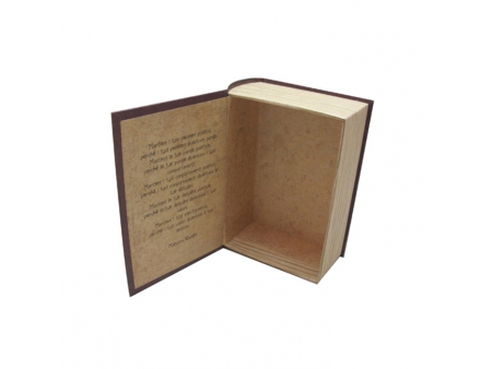 Book-type cover, magnetic box