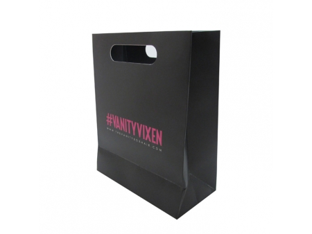 Laminated Paper Bag with Die Cut Handle