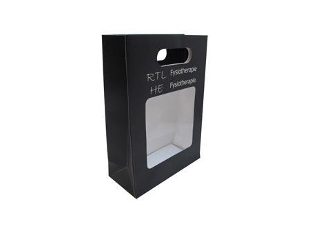 Laminated Paper Bag with Die Cut Handle