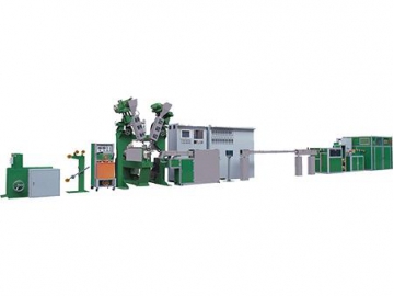 Skin-foaming-skin Extrusion line