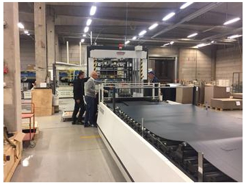 Sheet to Sheet Litho Laminator with Stacker, Finland