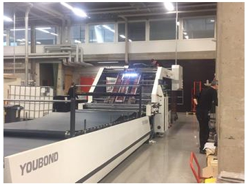 Sheet to Sheet Litho Laminator with Stacker, Finland