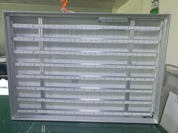 Floor Standing LED Fabric Lightbox Display