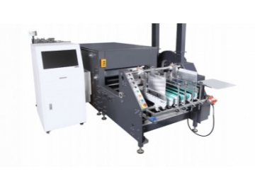 Automatic Carton Folding Gluing Line 800 type Folder Gluer Machine