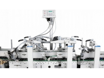 Carton Folding and Gluing Line 1100 type Automatic Gluing Machine