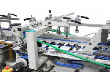 High Speed Folding and Gluing Line 1100 type Folding Carton Machine