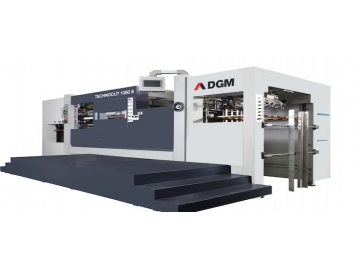 Die Cutting Machine 1050-S type Flatbed Die Cutter, Automatic Cutting Press Line