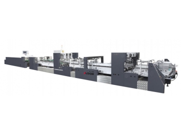 Carton and Box Folding Gluing Line 800 type Carton Machine