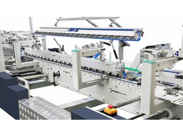 Carton Folding and Gluing Line X800 type High Speed Folding Machine