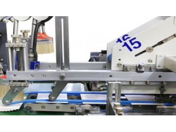 High Speed Carton Folding and Gluing Line 800 type Folder Gluer Machine