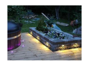 Half Moon Shape Outdoor LED Step and Stair LED Light, Item SC-B106A LED Lighting