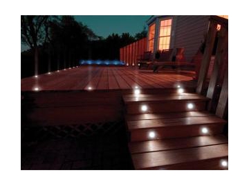 Outdoor LED Deck Light and Stair Light, Item SC-B104A LED Lighting