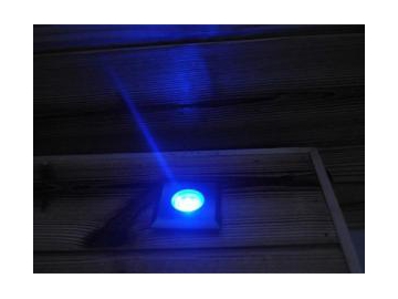 Outdoor Square Inground LED Deck Light, Item SC-F107 LED Lighting