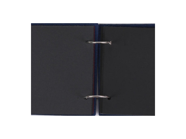 Suneration Loose Leaf Binder Rings, Book Rings, Assorted Sizes (Inner Diameter 1, 1.22, 1.5, 2 Inch) Metal Ring, For School, Office, Or Home, Black: Binders & Binder Accessories