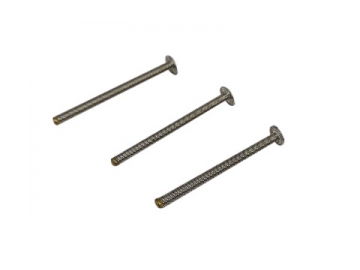 Metal paper file fasteners