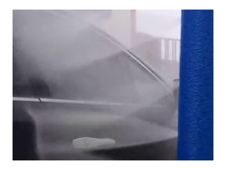 Single Arm Touchless Car Wash Machine