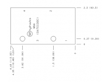 Line mount hydraulic manifold designing and manufacturing