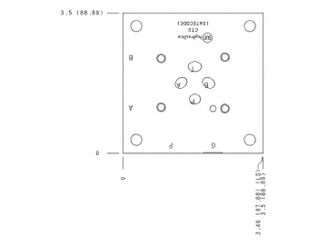 Subplate manifold allows a simple solution to mount a single valve in a hydraulic system